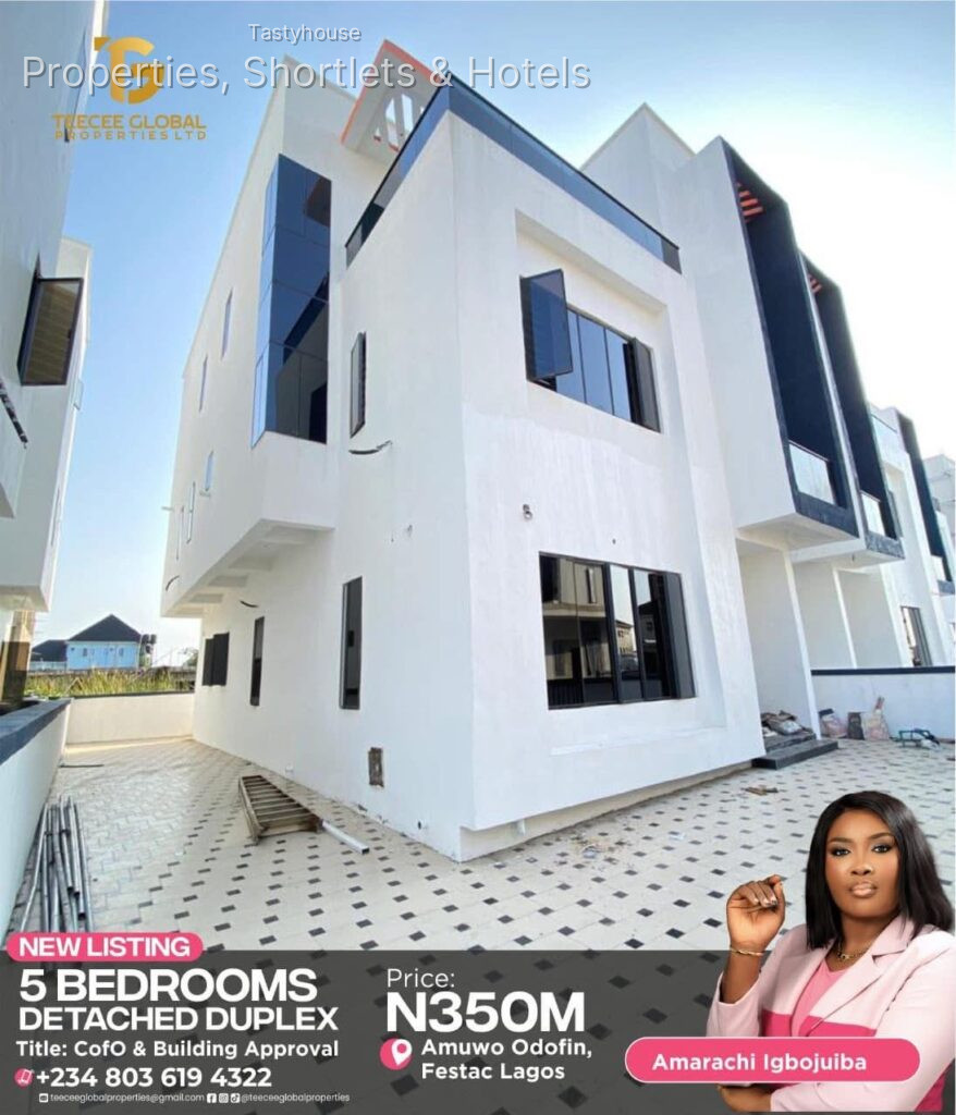 Newly built 4 bedroom all ensuite fully detached duplexes