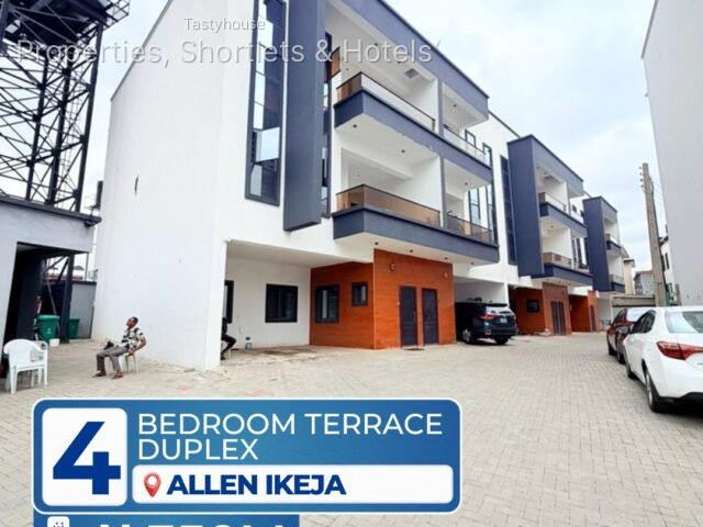 4 BEDROOM TERRACE DUPLEX WITH A ROOM BỌ