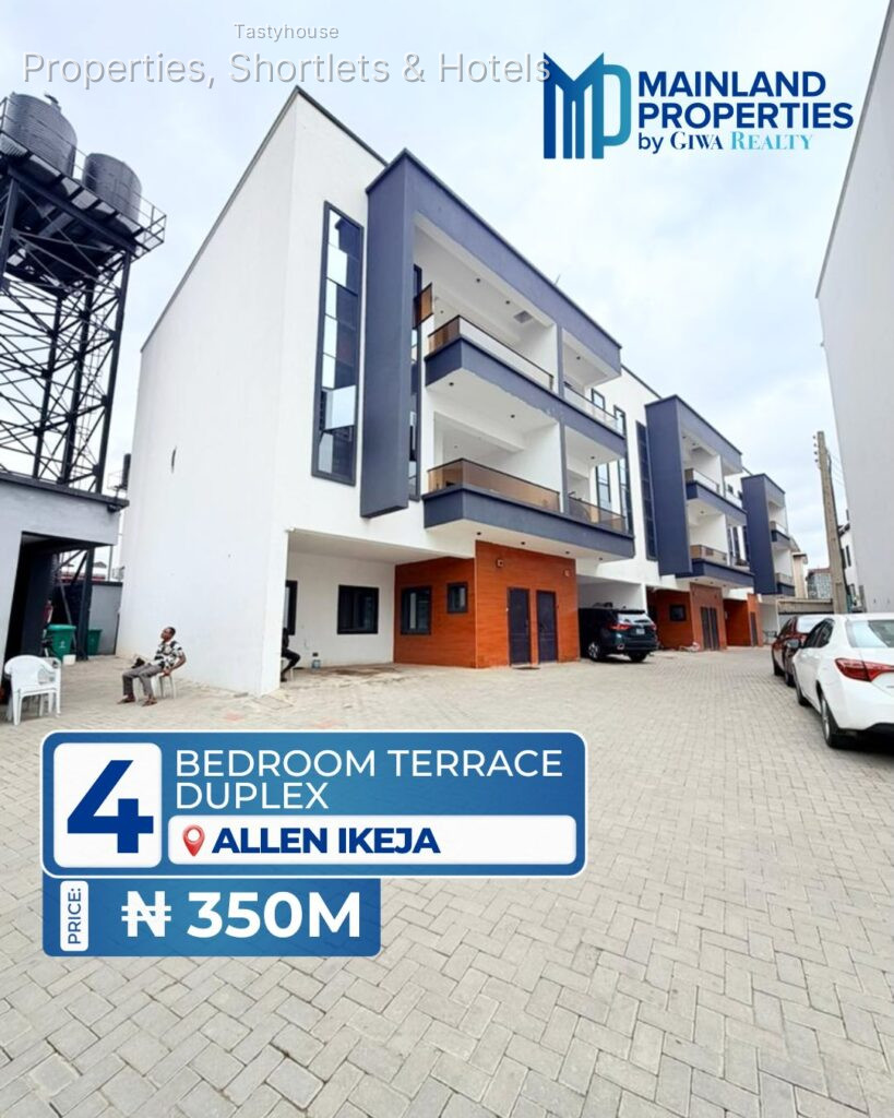 4 BEDROOM TERRACE DUPLEX WITH A ROOM BỌ