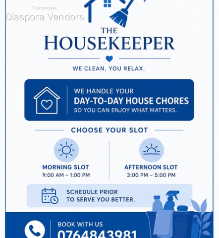 Professional Housekeeping & Home Cleaning Services