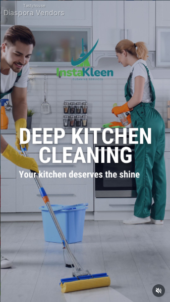 Professional Deep Kitchen Cleaning