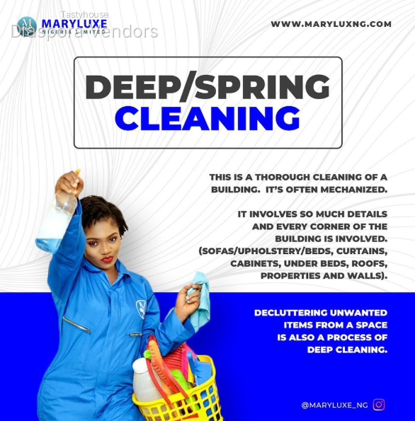 Deep & Spring Cleaning