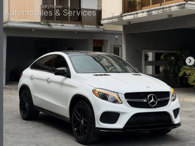 2017 Mercedes-Benz AMG GLE43 – Pearl White, Tan Interior Vertical: Vehicles