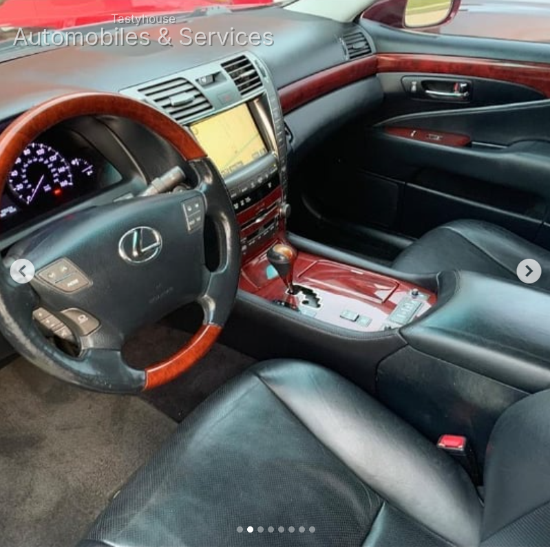2007 Lexus LS 460L – Tokunbo, V8, Full Option Luxury