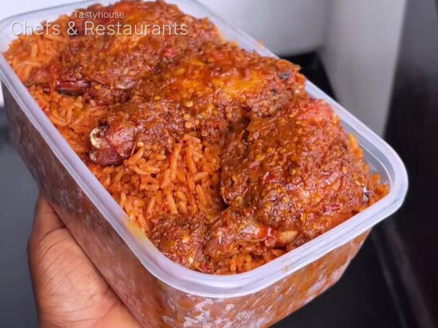 Firewood Jollof + 3 proteins