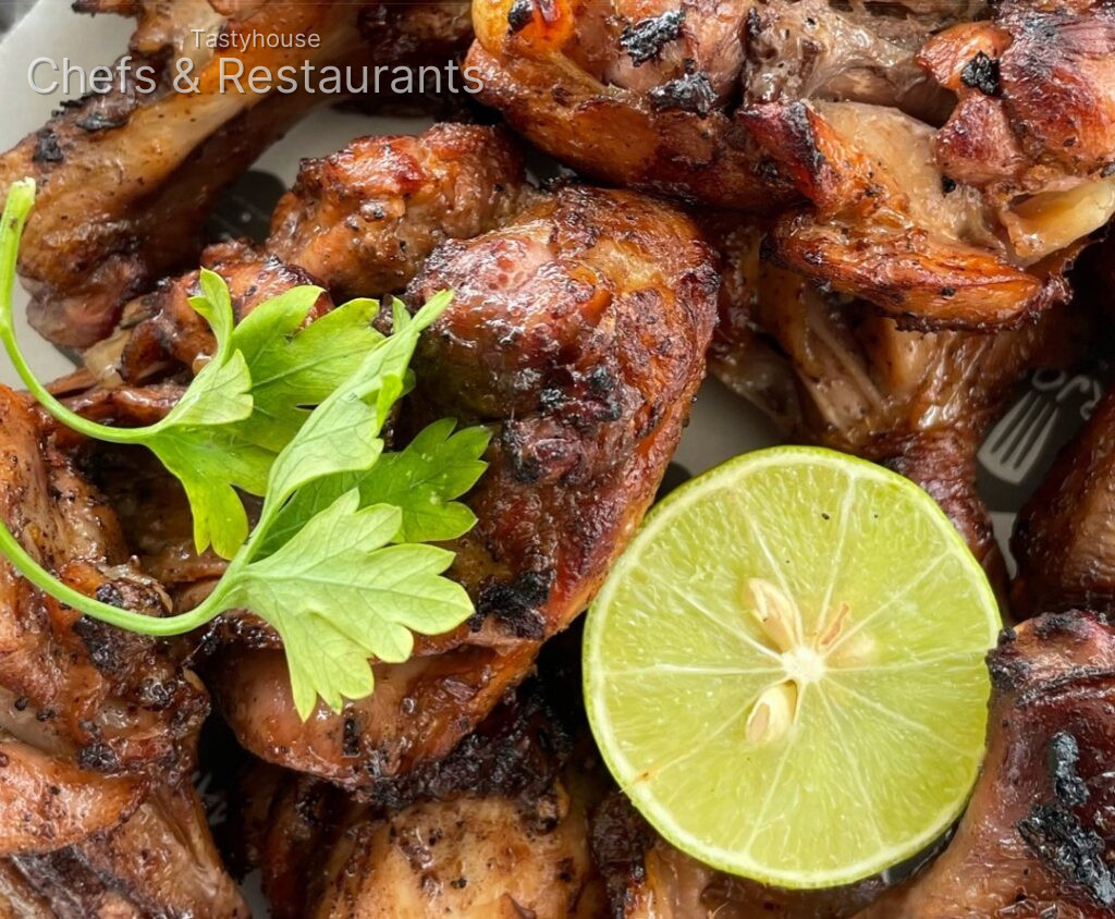 Butterfly peri peri chicken drumsticks
