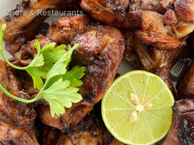 Butterfly peri peri chicken drumsticks