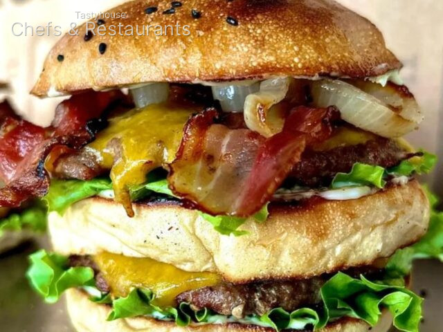 The American All Star Double Cheeseburger