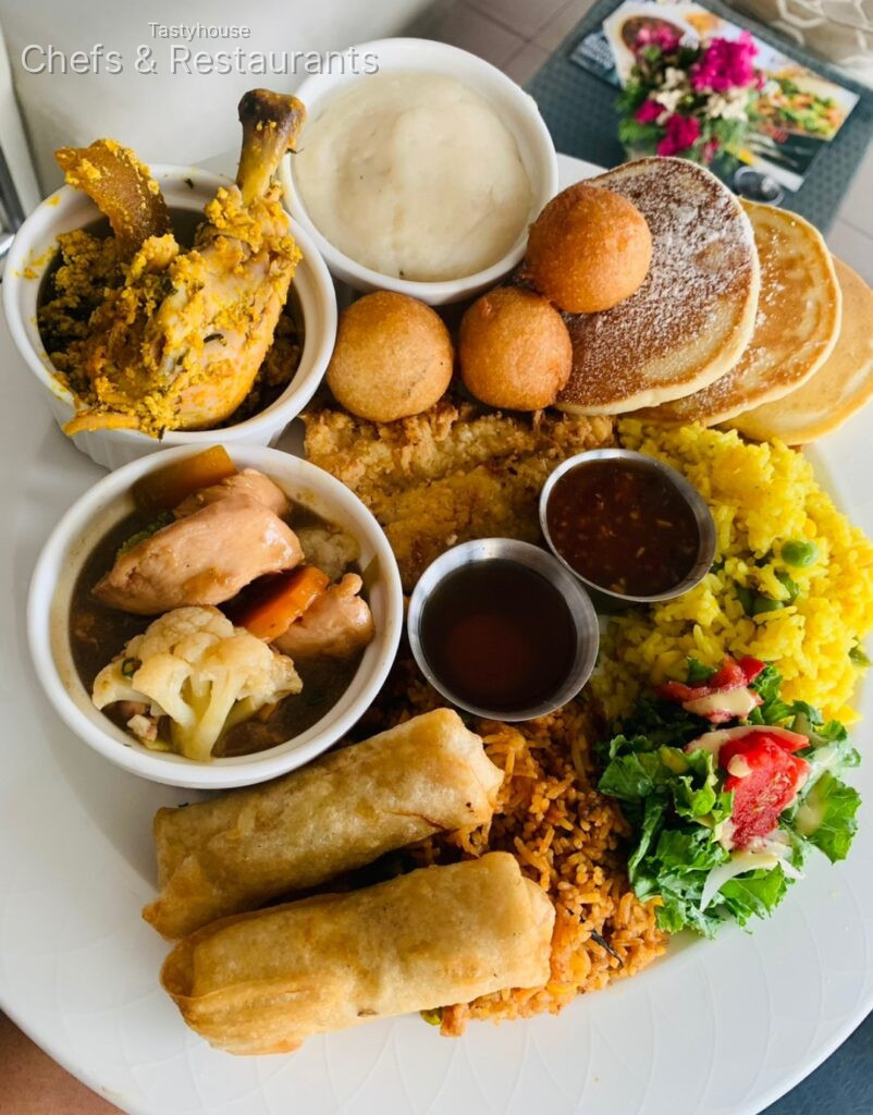 Chef Kossi’s platter