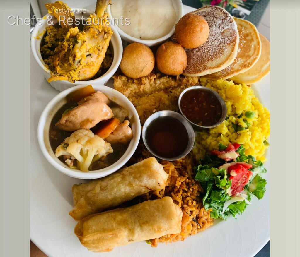 Chef Kossi’s platter