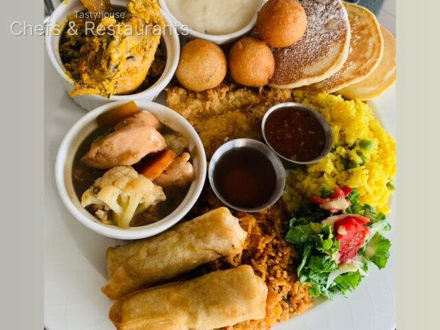 Chef Kossi’s platter