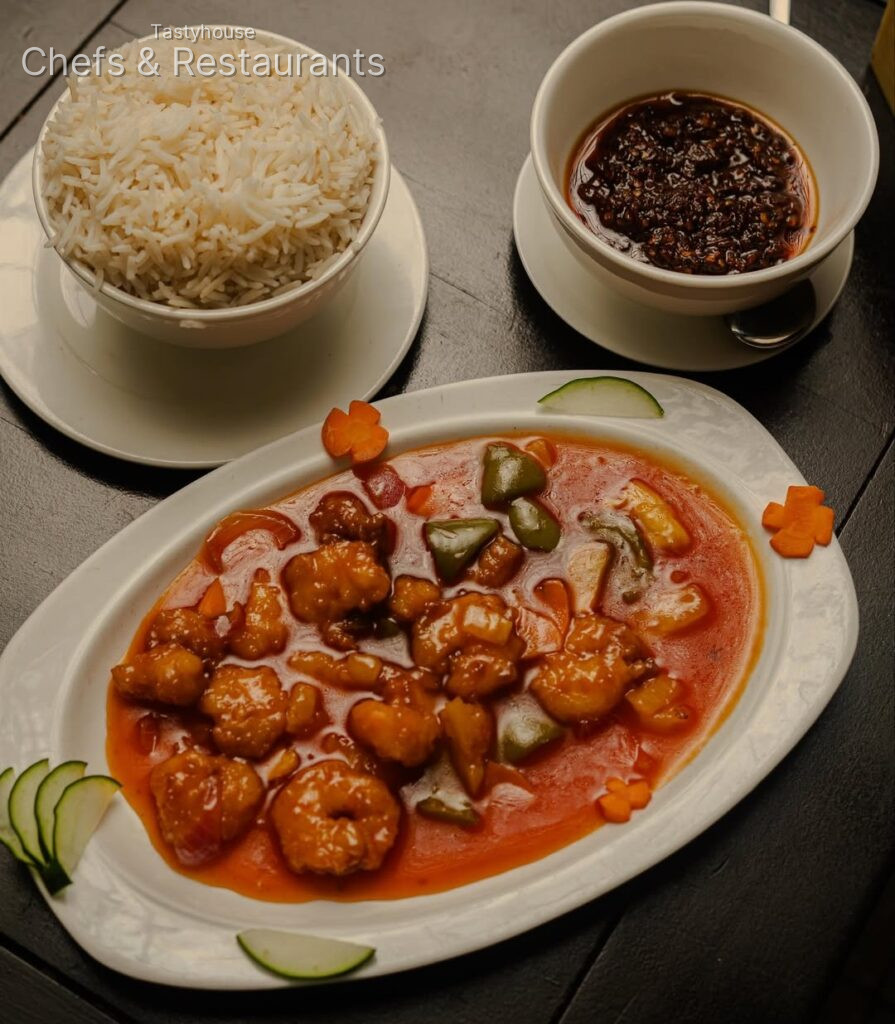 Rice x sauce