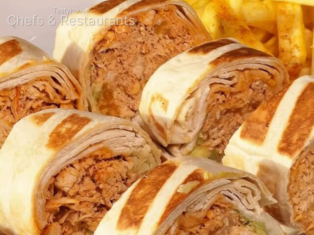 Chicken burrito
