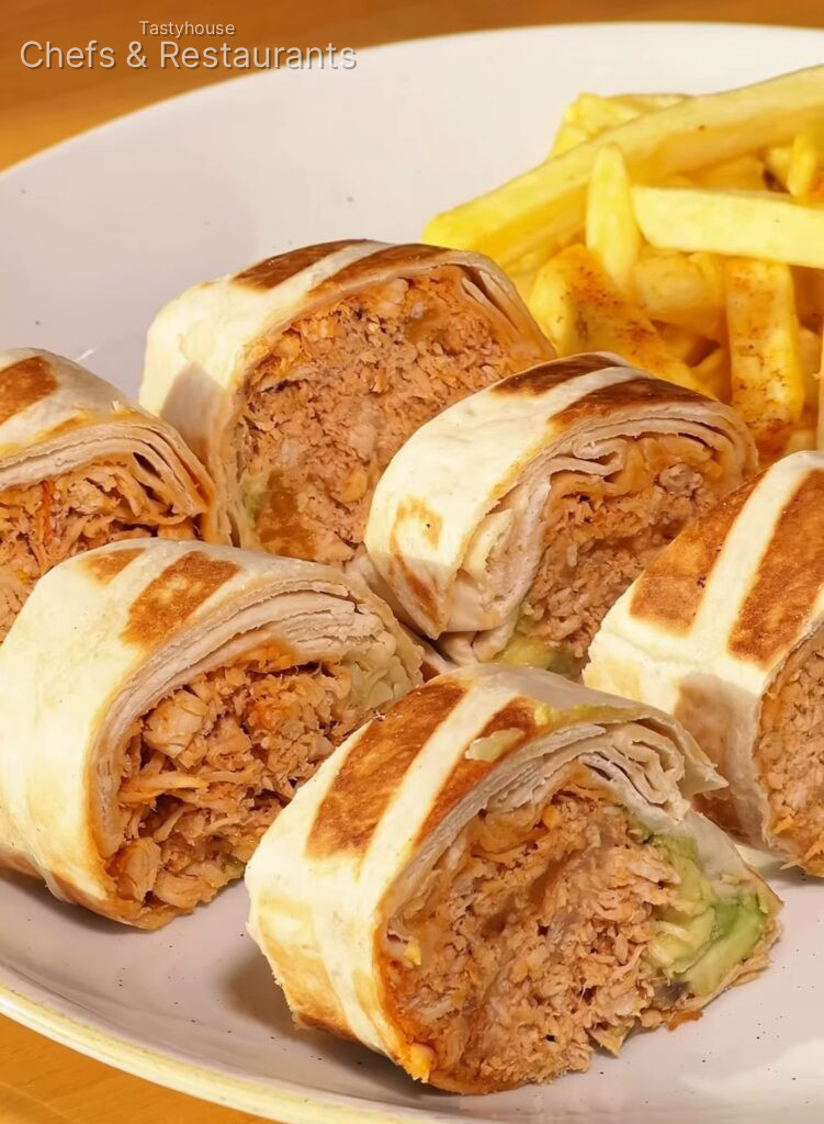 Chicken burrito