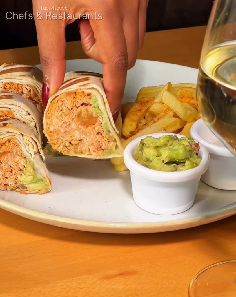 Chicken burrito