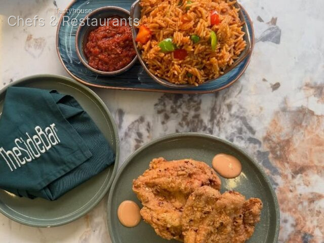 Crispy Chicken x Jollof rice