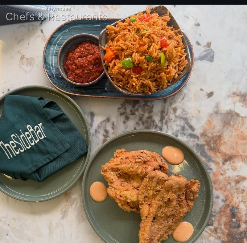 Crispy Chicken x Jollof rice