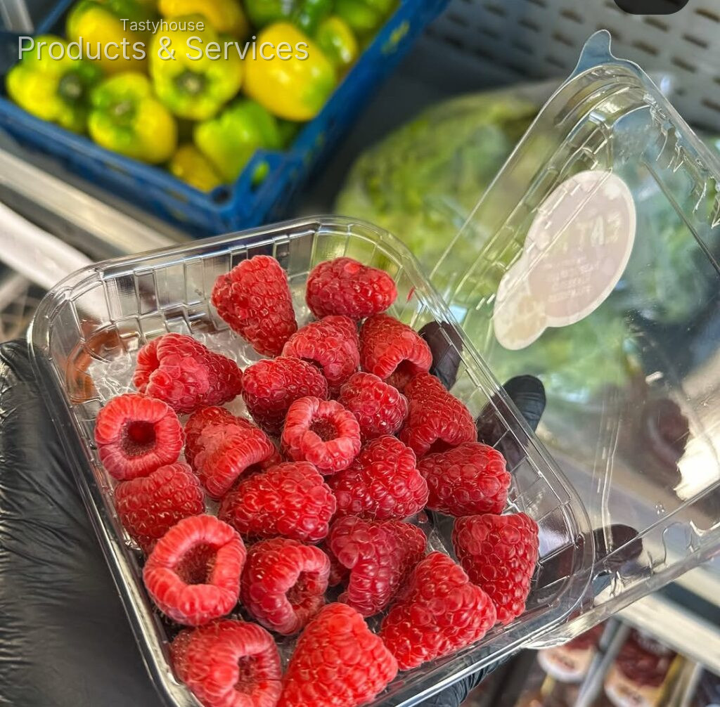 fresh raspberries