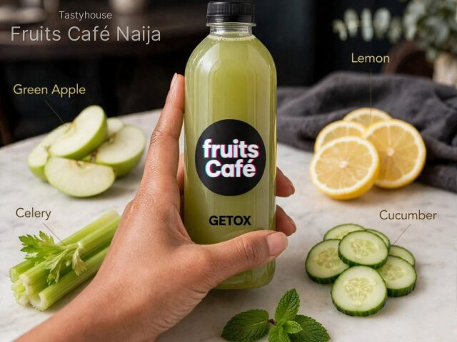 🍏 Fresh Green Detox Juice in Lagos and Abuja