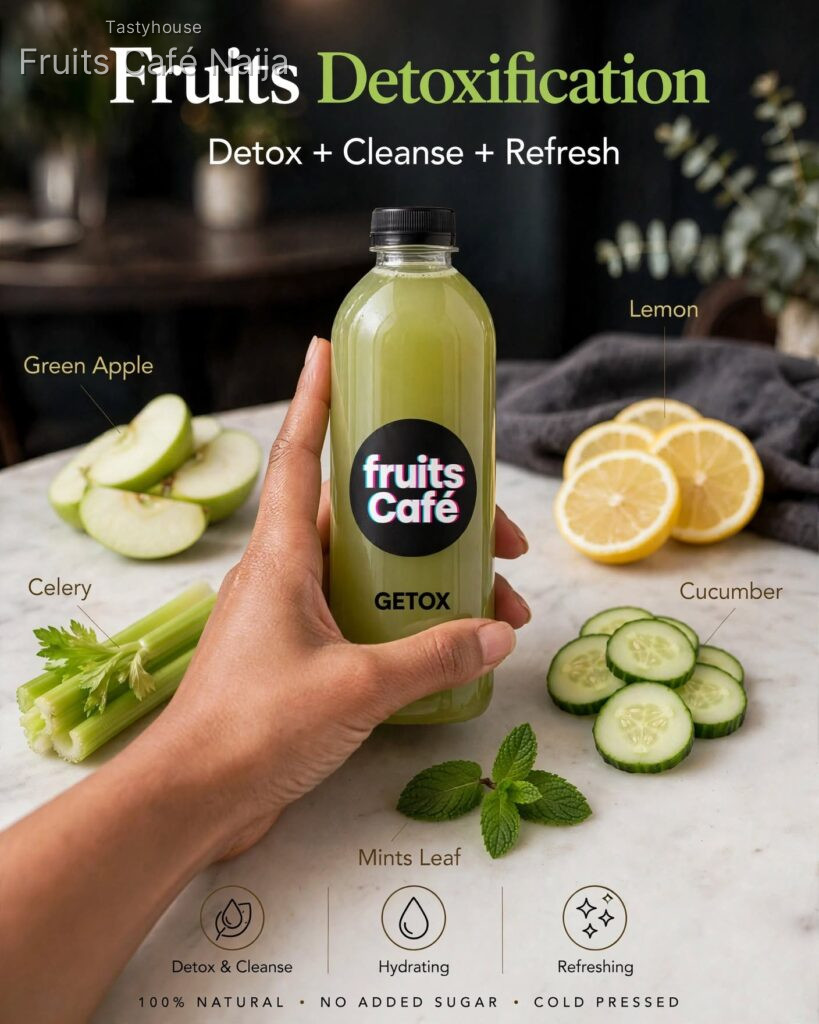 🍏 Fresh Green Detox Juice in Lagos and Abuja