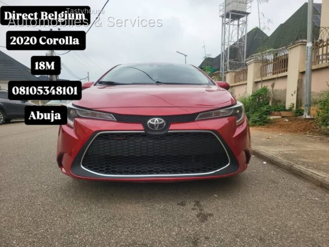 2020 Corolla