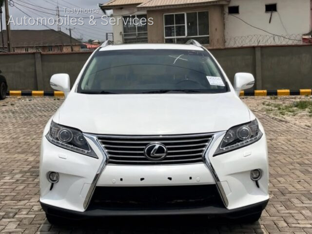 2015 LEXUS RX350 WHITE ELEGANCE