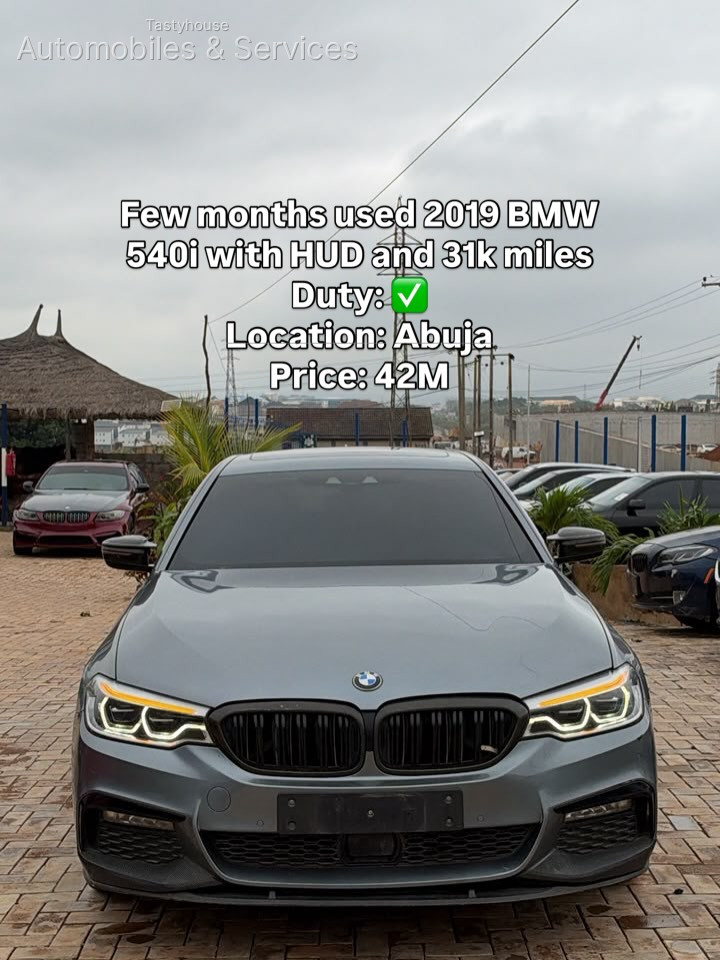 2019 BMW 540i