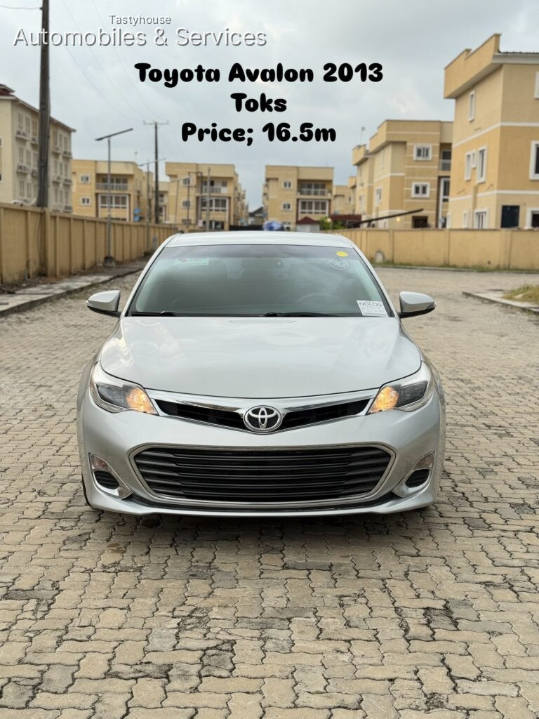 TOYOTA AVALON 2013 TOKS