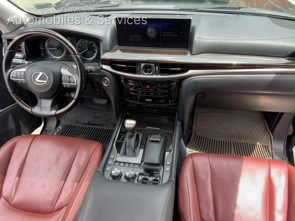 2017 LEXUS LX 570- BLACK ONOXBLOOD