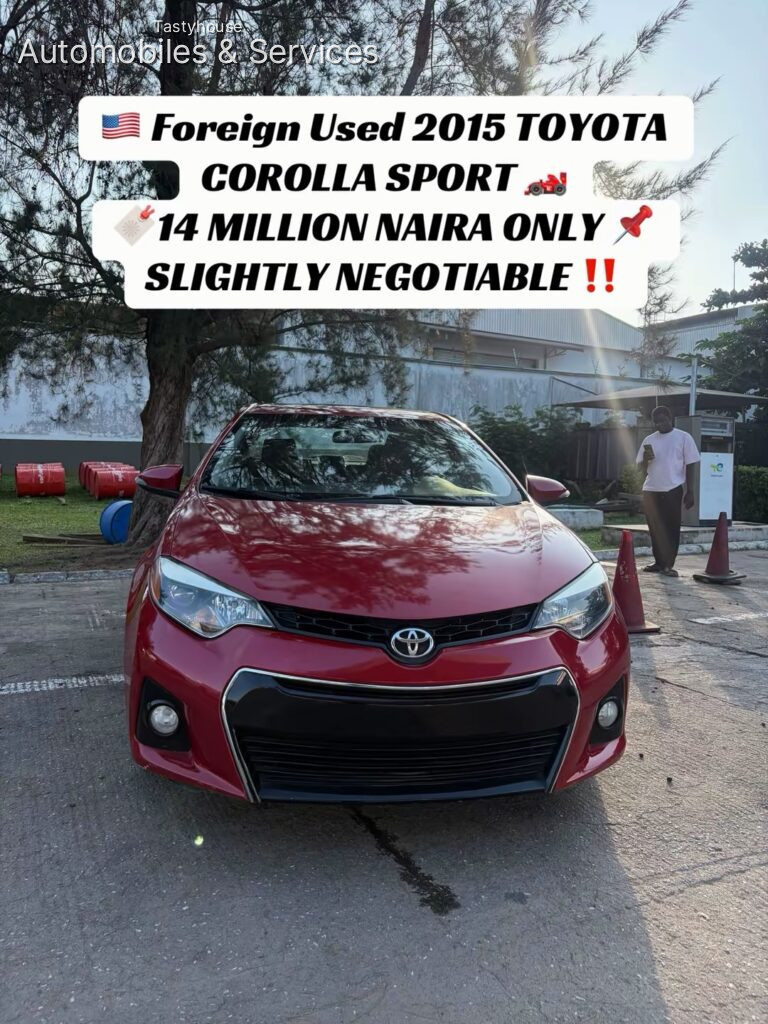 2015 TOYOTA COROLLA SPORT