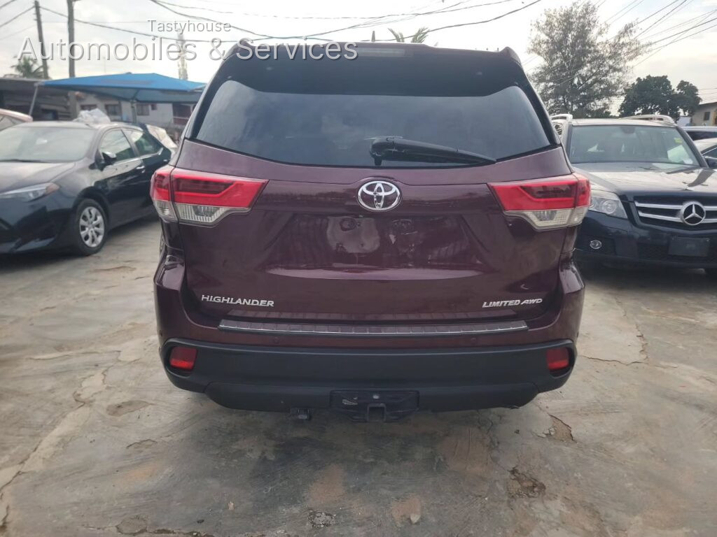 2016 upgraded to 2018 Toyota highlander limited