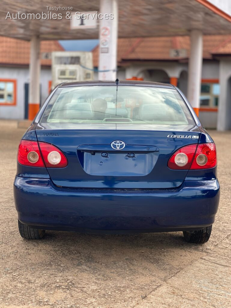 2006/07 TOYOTA COROLLA LE