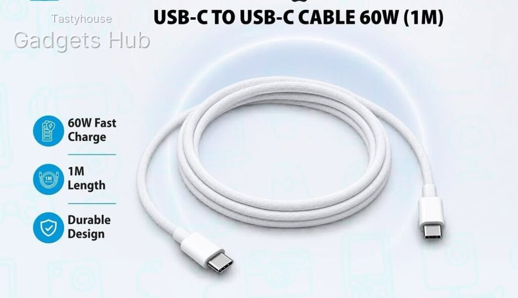 Green Lion Supra 33W UK Wall Charger + USB-C to USB-C Cable