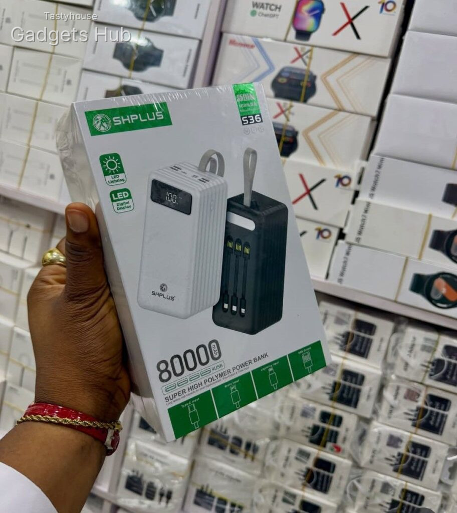 Shplus 80000mAh Super High Polymer Power Bank.